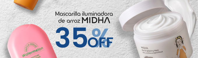 mascarilla iluminadora de arroz