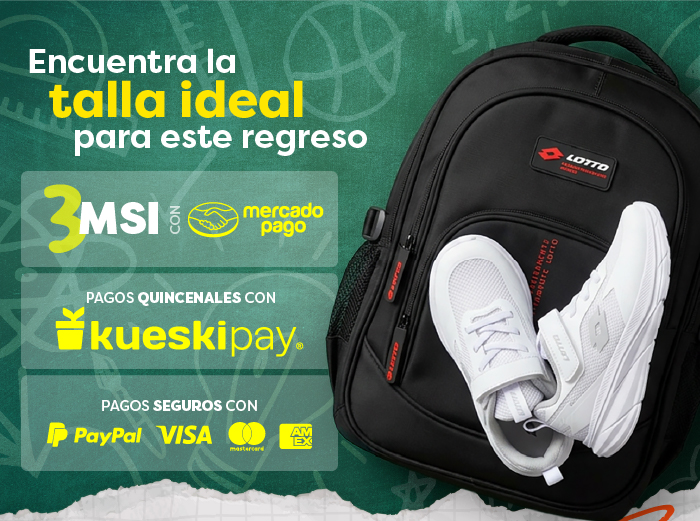 Hasta 3 MSI con Mercado Pago | Pagos quincenales con Kueski Pay | Pagos seguros con PayPal, Visa, Mastercard y AMEX