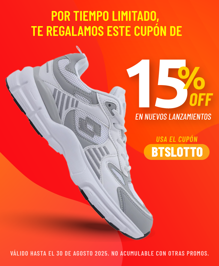 Por tiempo limitado, te regalamos este cupón de 15% OFF en nuevos lanzamientos. Usa el cupón: BTSLOTTO. Valido hasta el 30 de agosto 2025. No acumulable con otras promos.