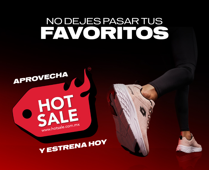 No dejes pasar tus favoritos. Aprovecha Hot Sale y estrena con Lotto hoy.