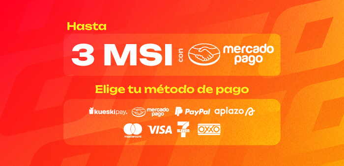 HASTA 3 MSI con Mercado Pago | Elige tu método de pago