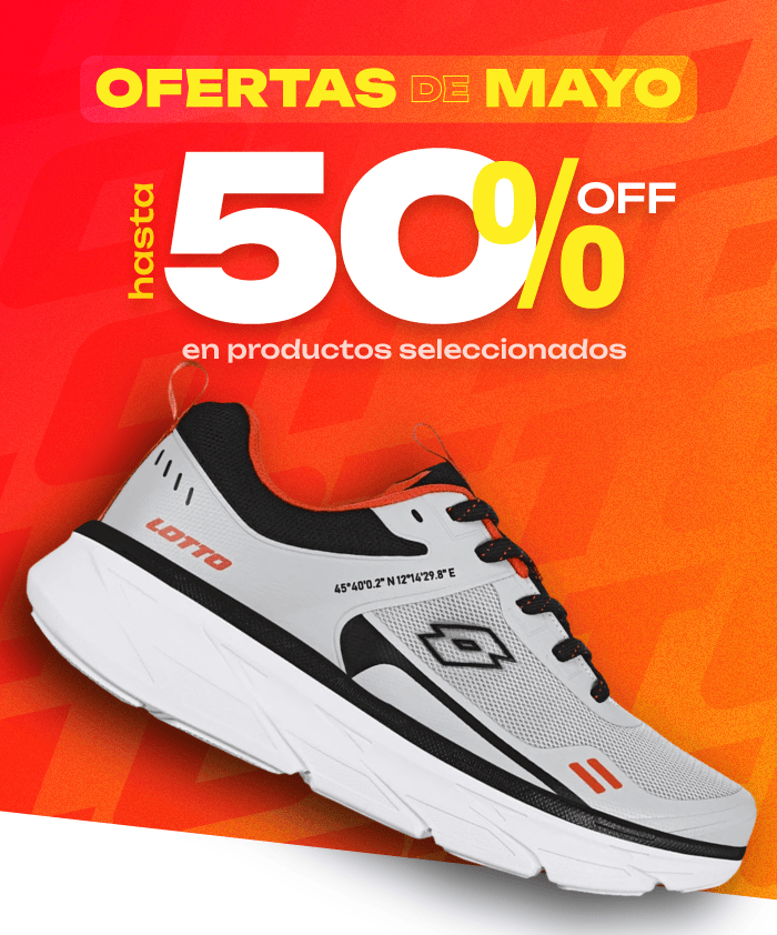 OFERTAS DE MAYO hasta 50% OFF en productos seleccionados