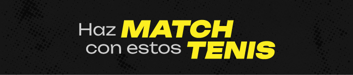 Haz match con estos tenis