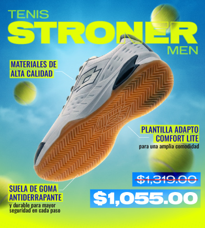 Materiales de alta calidad. Plantilla Adapto Comfort Lite para una amplia comodidad. Suela de liga antiderrapante y durable para mayor seguridad en cada paso.