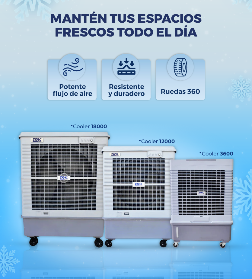 Mantén tus espacios frescos todo el día