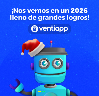 ¡Nos vemos en un 2026 lleno de grandes logros! Ventiapp 🎁