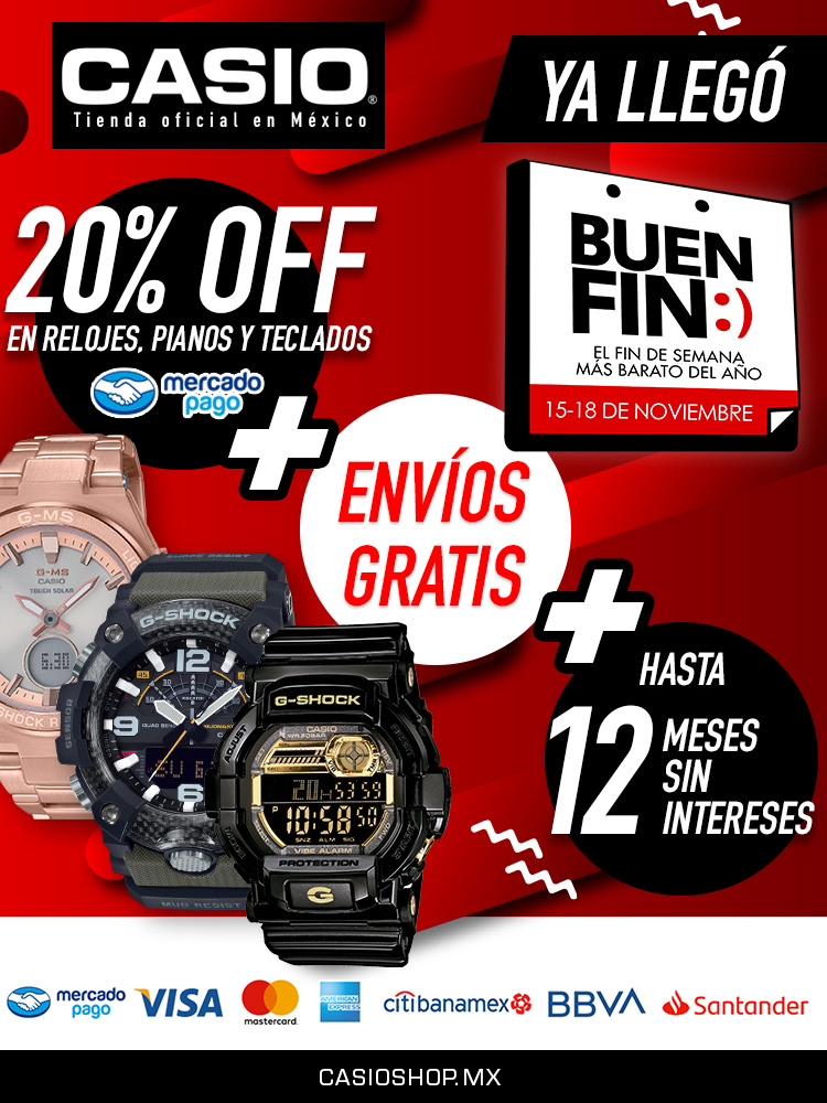 Promo Buen Fin Casio