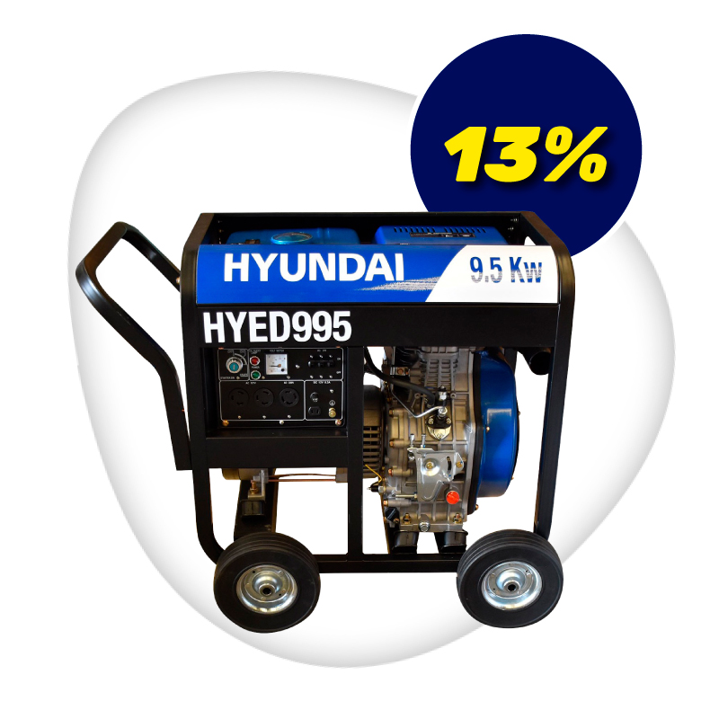 Generador Diesel Trifasico Hyundai