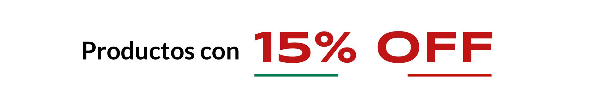 15% OFF