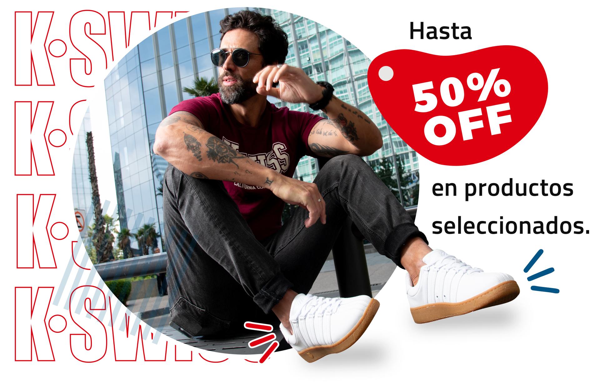 50 % OFF en productos seleccionados