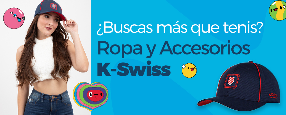 ¿Buscas mas que tenis? Ropa y Accesorios K-swiss