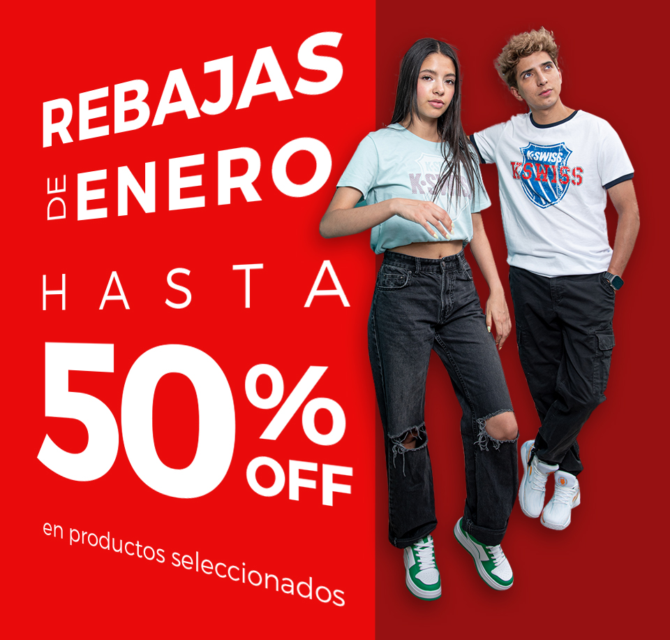 Rebajas de Enero hasta 50%OFF en productos seleccionados