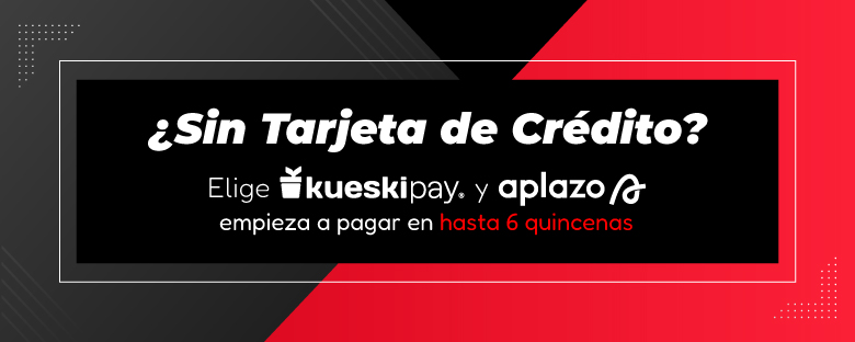 ¿Sin tarjeta de crédito?