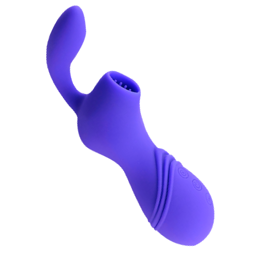 Vibrador con Succionador de Clitoris