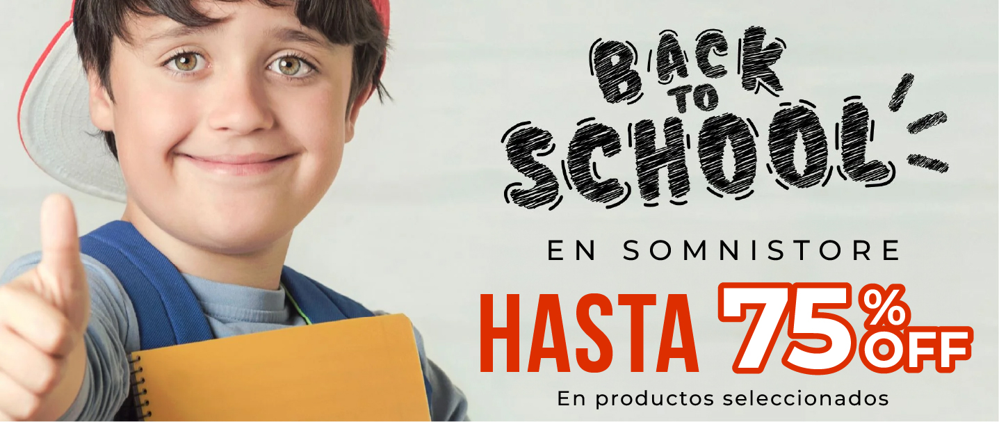 Back to School Descuentos de hasta 50% en productos seleccionados