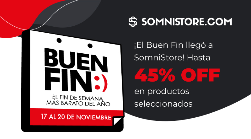 SomniStore promoción buen fin