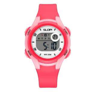 Reloj Slop Deportivo Rosa SW82152 De Plástico Para Niña