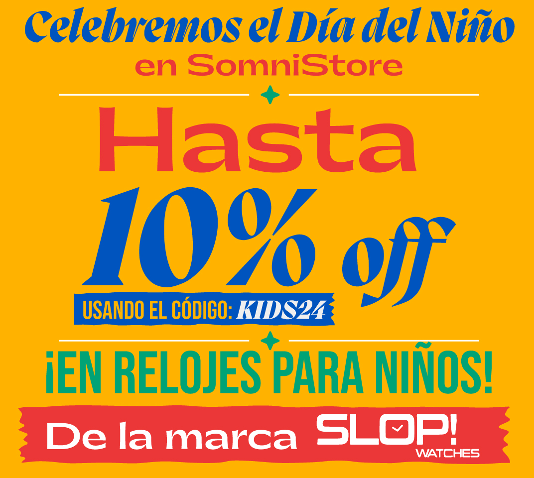 dia del niño Somnistore 10% OFF en relojes Lacoste y slop