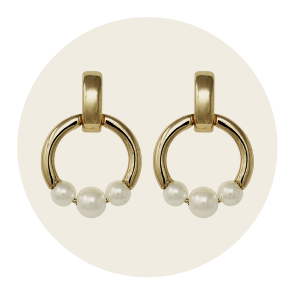 Aretes Anne Klein Su20 Bsc Prl Updt 60549944-D60 Mujer