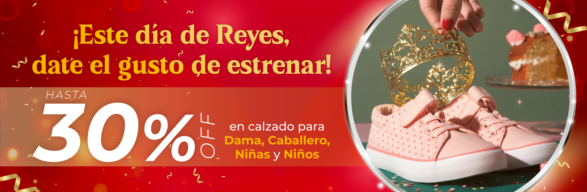 ¡Este día de Reyes, date el gusto de estrenar!